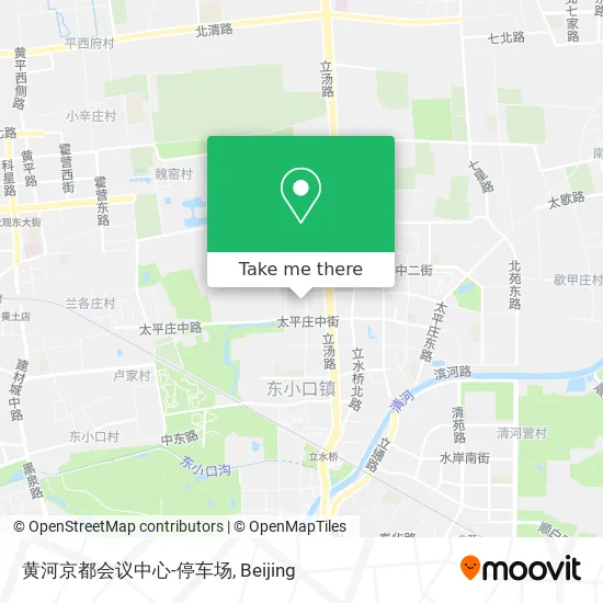 黄河京都会议中心-停车场 map