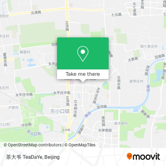 茶大爷 TeaDaYe map