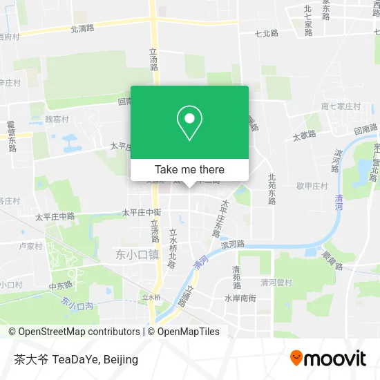茶大爷 TeaDaYe map