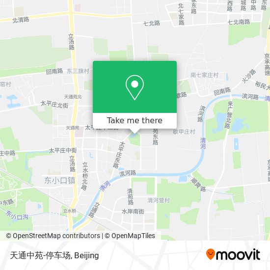 天通中苑-停车场 map