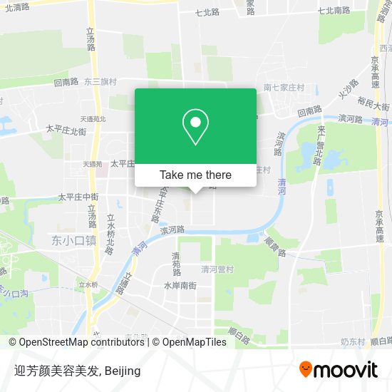 迎芳颜美容美发 map