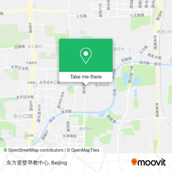 东方爱婴早教中心 map