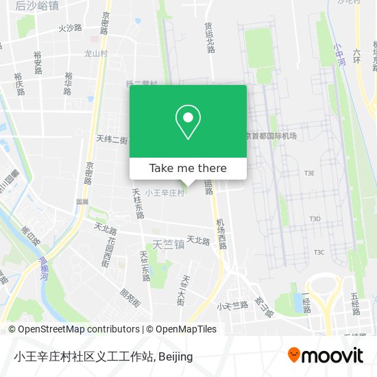 小王辛庄村社区义工工作站 map