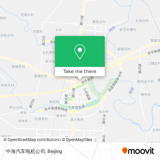 中海汽车电机公司 map