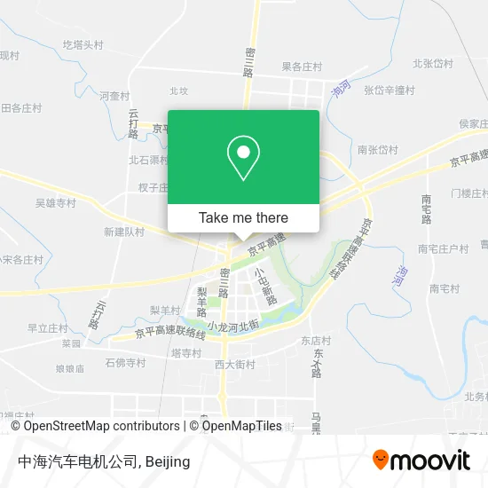 中海汽车电机公司 map