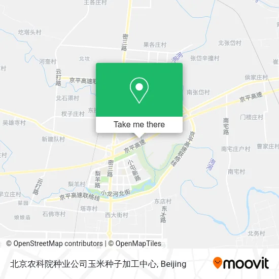 北京农科院种业公司玉米种子加工中心 map