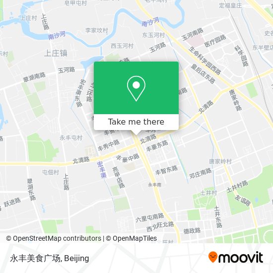 永丰美食广场 map