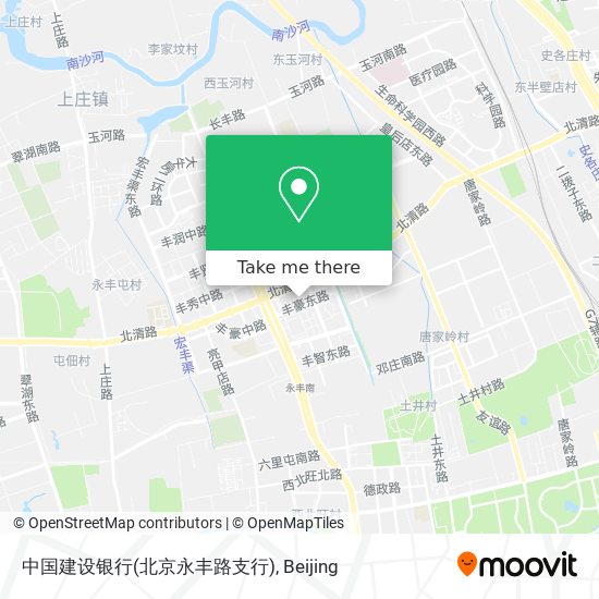 中国建设银行(北京永丰路支行) map