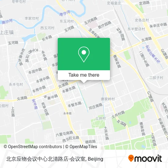 北京应物会议中心北清路店-会议室 map