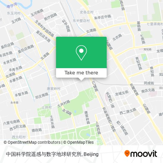 中国科学院遥感与数字地球研究所 map