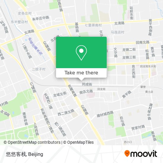 悠悠客栈 map