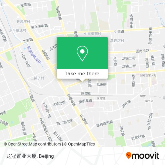 龙冠置业大厦 map