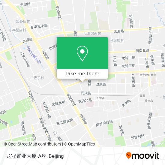 龙冠置业大厦-A座 map
