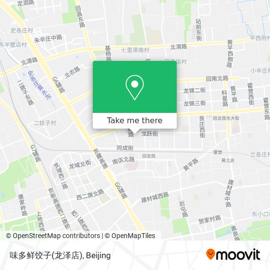 味多鲜饺子(龙泽店) map