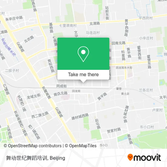 舞动世纪舞蹈培训 map