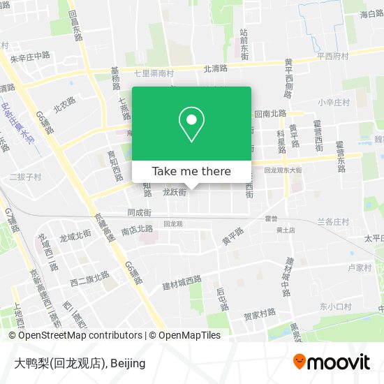 大鸭梨(回龙观店) map