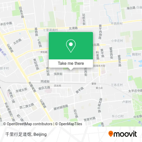 千里行足道馆 map