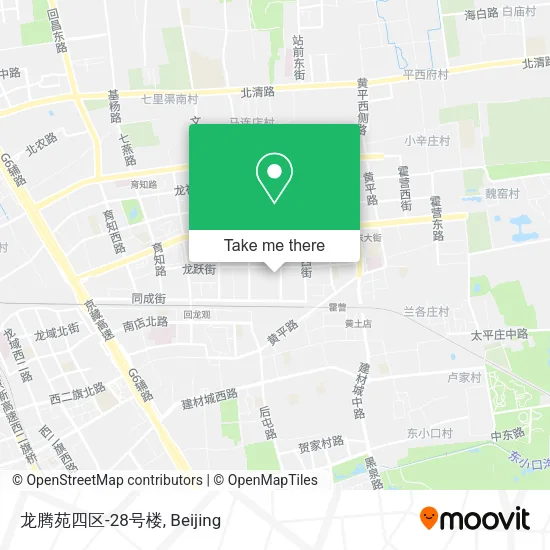 龙腾苑四区-28号楼 map