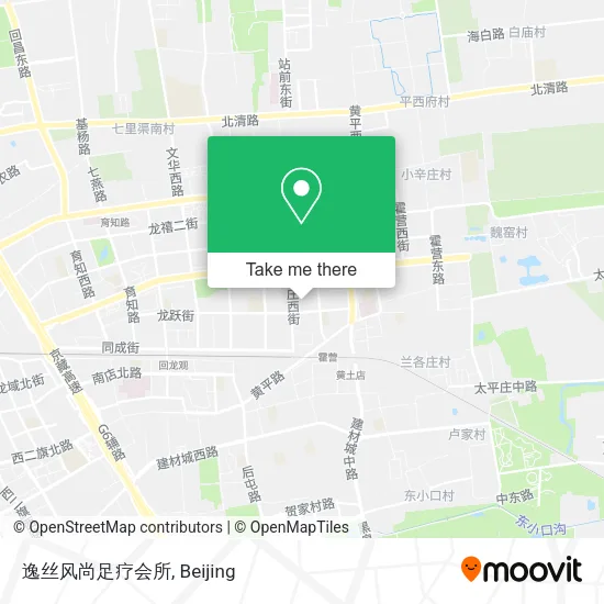 逸丝风尚足疗会所 map