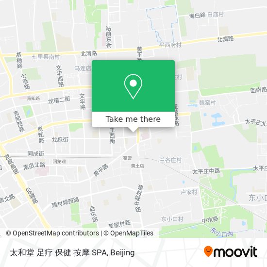 太和堂 足疗 保健 按摩 SPA map