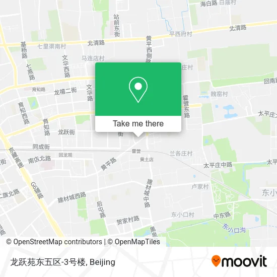 龙跃苑东五区-3号楼 map