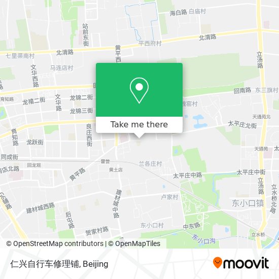 仁兴自行车修理铺 map