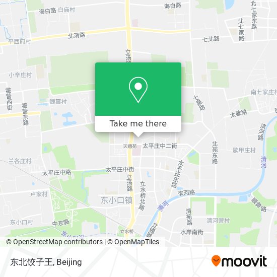 东北饺子王 map