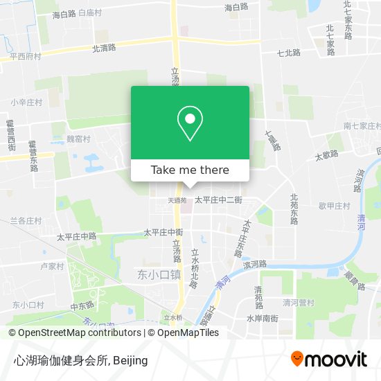 心湖瑜伽健身会所 map