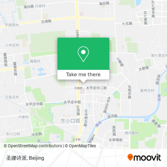 圣娜诗派 map