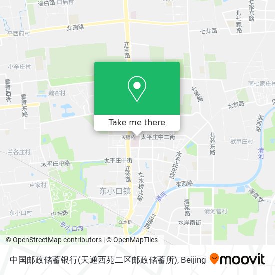 中国邮政储蓄银行(天通西苑二区邮政储蓄所) map