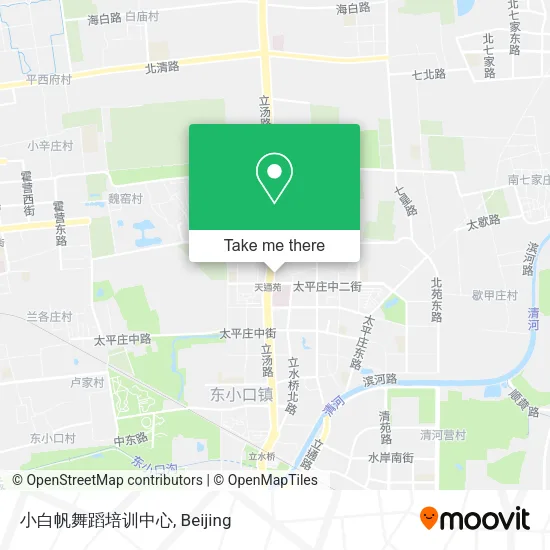 小白帆舞蹈培训中心 map