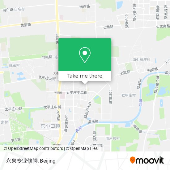 永泉专业修脚 map