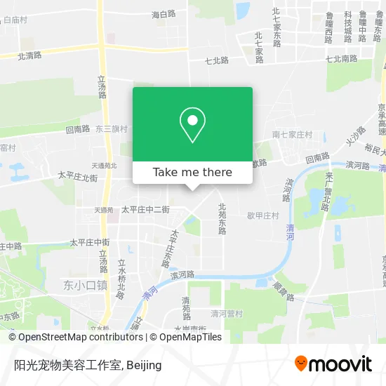 阳光宠物美容工作室 map