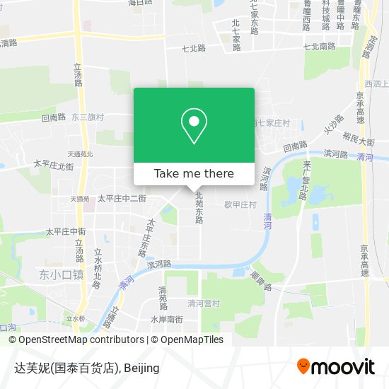 达芙妮(国泰百货店) map