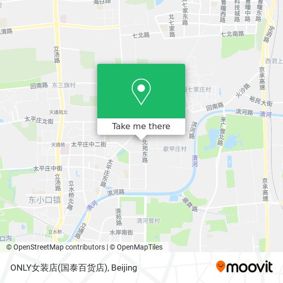 ONLY女装店(国泰百货店) map