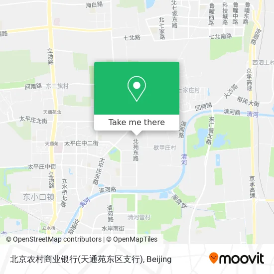 北京农村商业银行(天通苑东区支行) map