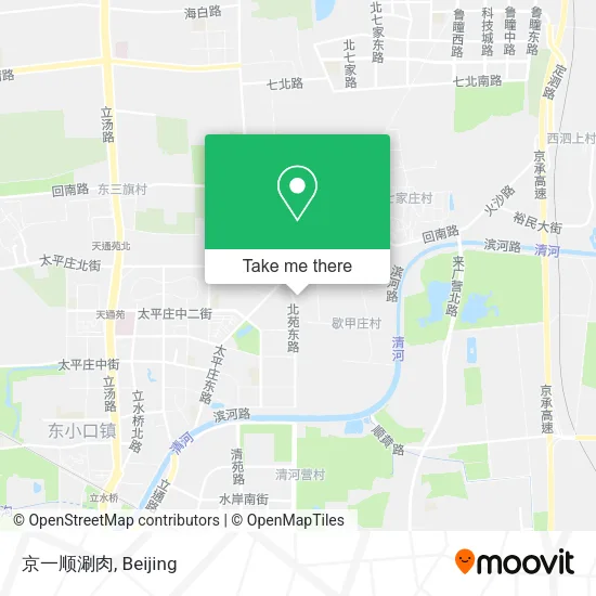 京一顺涮肉 map