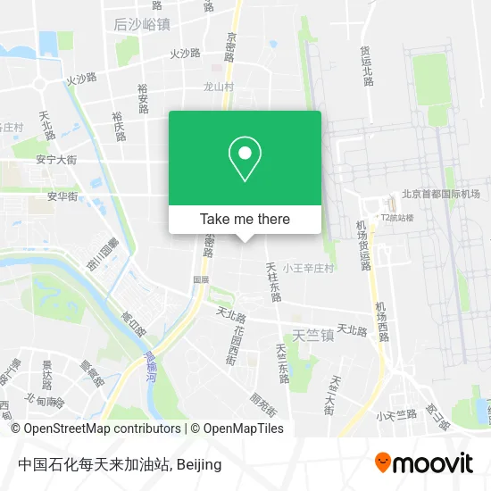 中国石化每天来加油站 map