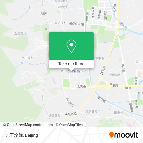 九王坟院 map