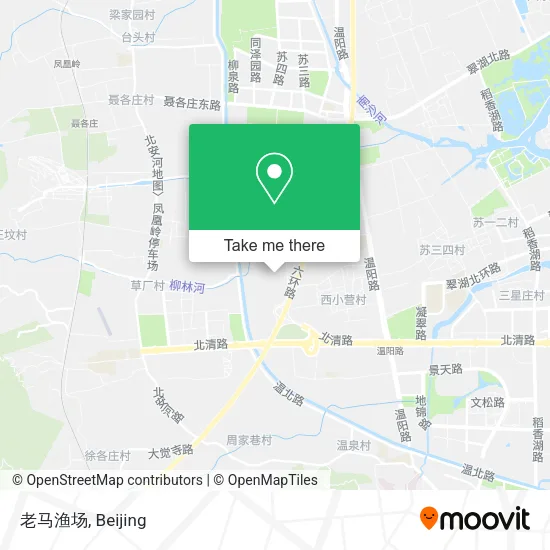 老马渔场 map