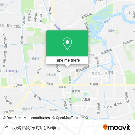 金百万烤鸭(苏家坨店) map