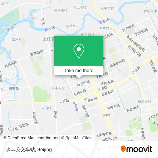 永丰公交车站 map