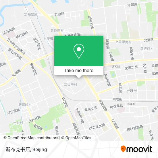 新布克书店 map