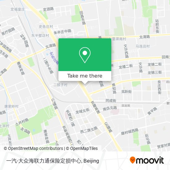 一汽-大众海联力通保险定损中心 map