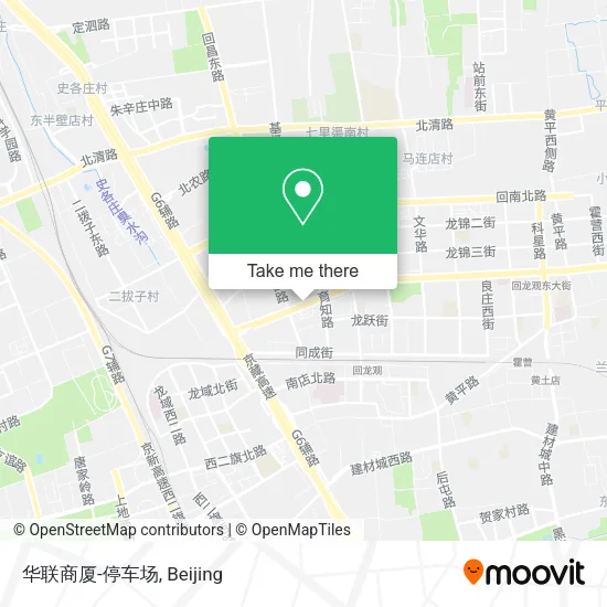 华联商厦-停车场 map