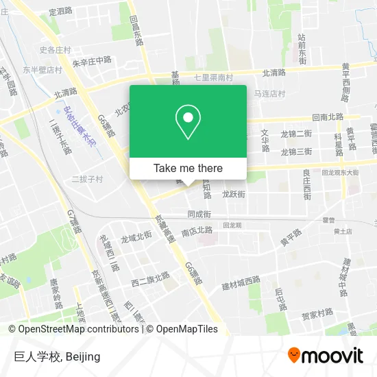 巨人学校 map