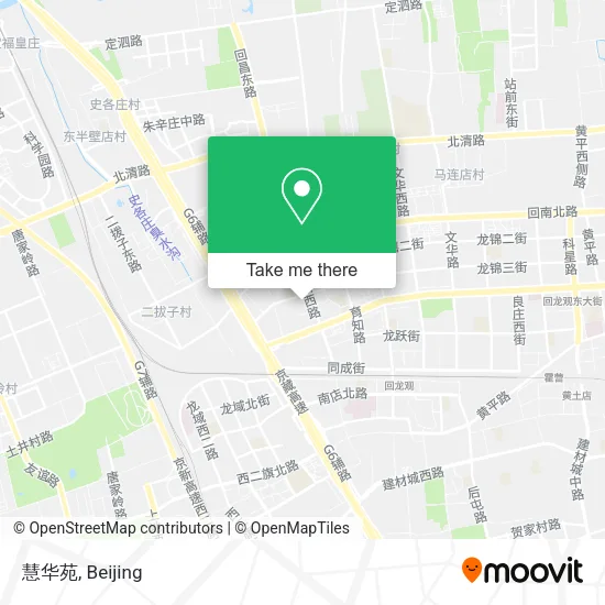 慧华苑 map