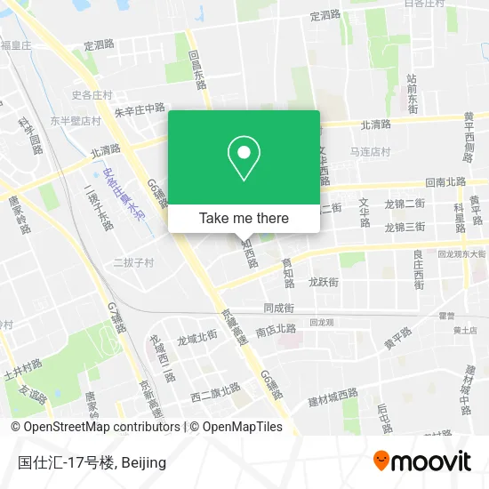 国仕汇-17号楼 map