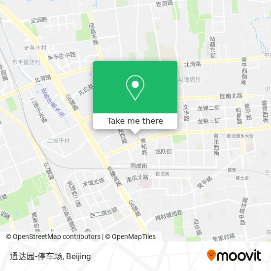 通达园-停车场 map