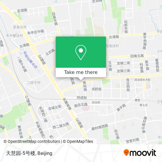 天慧园-5号楼 map